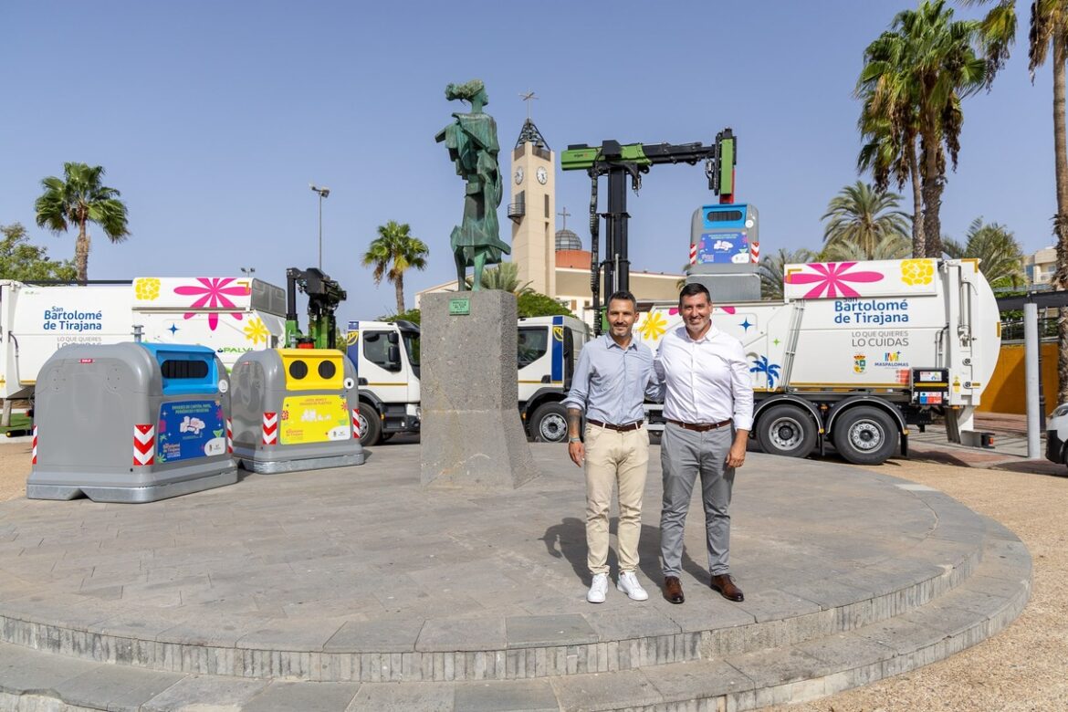 560 nuevos contenedores y una flota renovada revolucionan la recogida de envases y papel en SBT