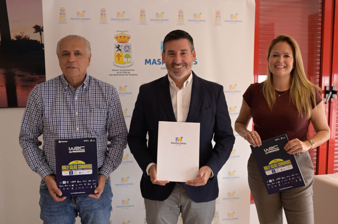 Maspalomas Patrocina el Rally WRC